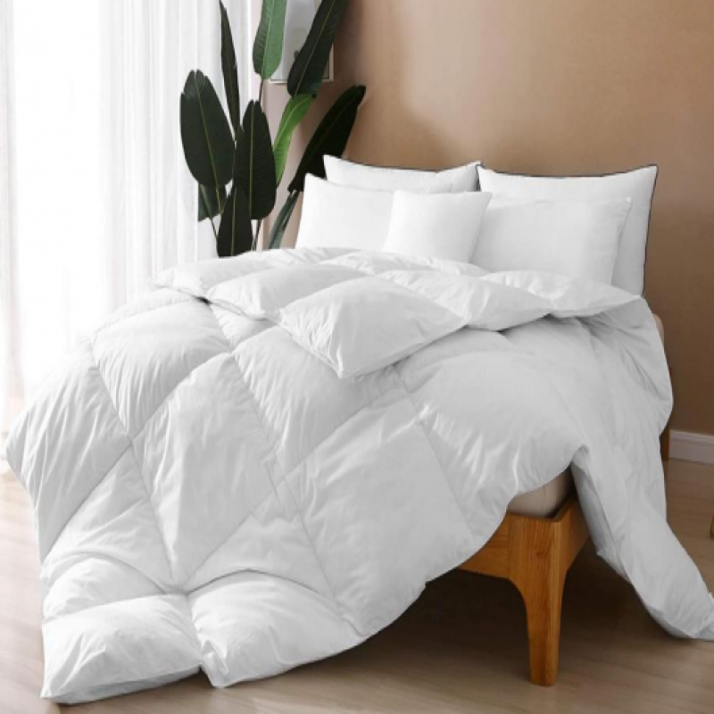 Double Bed Reversible Duvet Comforter White