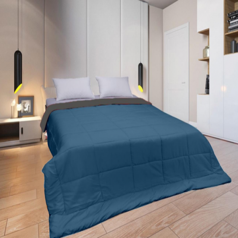 Reversible Duvet Comforter For Double Bed